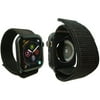 Skinomi Black Carbon Fiber Skin Cover for Apple Watch Series 5 [44mm] [3-Pack]