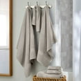 thumbnail image 4 of Better Homes & Gardens Signature Soft Cotton Popcorn Textured Hand Towel, Soft Silver, 4 of 14