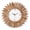 Rustic Brown, variant on 12 In Rustic Wood Boho Sunburst Decorative Wall Clock Silent Non Ticking Farmhouse Small Wall Clocks for Living Room Kitchen Bedroom Decor (Tricolor)
