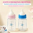 thumbnail image 3 of dgysar Pet Feeding Bottle for Newborn Kittens & Puppies， Soft Silicone Nipple Milk Feeder for Small Animals B 1PC, 3 of 5