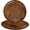 Off Brown, variant on 2 count Wooden Charger Plates- 13 Inch for Round Rustic Charger Plates Salad Plates, Appetizer Plates for Kitchen Elegant Dining & Decor (Walnut)
