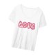 thumbnail image 4 of Camiseta de verano para mujer, ropa estampada con letras, trajes transpirables, camiseta básica XL Yuyangstore Camiseta para mujer, 4 of 8
