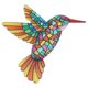 thumbnail image 5 of Hummingbird Wall Decor Metal Hummingbird Wall Art for Decor Hanging Ornament, 5 of 5