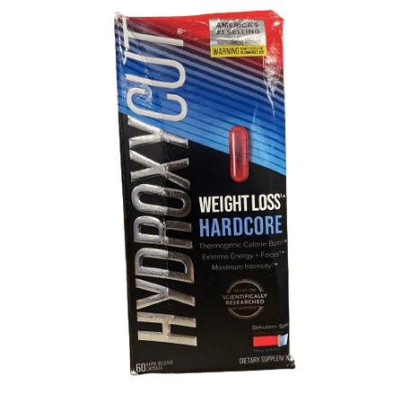 Hydroxycut Hardcore Fat Burn Weight Loss Energy Supplement 60 Count