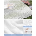 thumbnail image 6 of Sage Green White Beach Towels Oversized Super Absorbent, Abstract Grey Chrysanthemum Flower Lightweight Bath Towel Quick Dry Sets For Bathroom/Pool/Rv Camping/Beach Play/Gym Room/Picnic 23"x47", 6 of 8