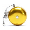 thumbnail image 1 of Mini Retro Bicycle Bell Aluminum Bike Bell Handlebar Ring Alarm Gold, 1 of 8