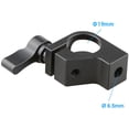 thumbnail image 6 of CAMVATE 19mm Single Rod Clamp with Thumb Knob, Black, 6 of 8
