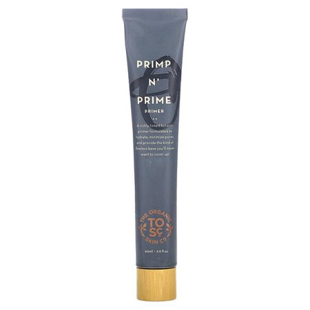 The Organic Skin Co Primp N Prime Sun kissed Tinted Makeup Primer, 2 Oz, 2 Pack