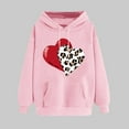 thumbnail image 2 of Fjofpr Valentine Clothes Women Womens Sweatshirt Pullover Women's Print Winter Hoodie Pullover Tops Long Sleeved Comfortable Sweatshirt, 2 of 5