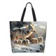 thumbnail image 1 of Balery Wolf Family Winter Wonderland Bolsa Tote Estilo Estético con Cremalleras, Bolsa de Hombro, Bolsa de Compras Grande y Plegable, 1 of 8