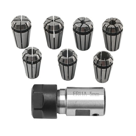 

7PCS ER11 5mm Motor Shaft Holder Extension Rod ER11 1-7mm Spring Collets Set