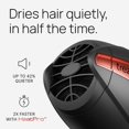 thumbnail image 3 of Ionic .. Salon Hair Dryer - Professional Blow Dryer - Lightweight Travel Hairdryer for Normal & Curly Hair, 3 of 3