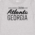 thumbnail image 4 of Inktastic From Atlanta Georgia in Black Distressed Text Boys or Girls Baby T-Shirt, 4 of 5
