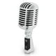 Pyle PYLPDMICR42SL Classic Retro Vintage-Style Microphone Vocal Dynamique - Argent – image 2 sur 7