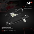 thumbnail image 4 of A-Premium Electric Power Window Regulator Without Motor Compatible with Chevrolet Cruze 2011-2015, Cruze Limited 2016, Front Left Driver Side, Replace# 95226749, 95265273, 4 of 8