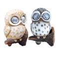 thumbnail image 1 of 2 Pcs Owl Statue Hanging Solar Lamp LED Solar Lamp Adornment Yard Scene Layout Decor, 1 of 1