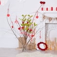 thumbnail image 2 of TIELUTT Haut de la Saint-Valentin Baies Rouges Scintillantes en Forme de Cœur Suggéré DIY pour Mariage Île de Mariage Promenade Arrangements Floraux d'Hiver Guirlande de Jasmin d'Hiver Fleurs de Maman, 2 of 5