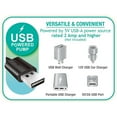 thumbnail image 6 of Intex Dura-Beam Prestige 12" Twin Air Mattress w/ Built-In USB Electric Pump, 6 of 9