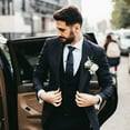 thumbnail image 3 of REOFLYUP 1Pack Tie Pin for Men Copper Compact Style Holds Tie Firmly for Weddings, 3 of 8
