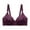 Purple, variant on Utoimkio Wireless Bras for Women Front Closure Push Up Bras for Women Comfort Breathable Everyday Bras
