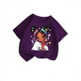 thumbnail image 3 of T Shirts for Girls Short Sleeve Kids Cartoon Graphics Cotton Tee Round Neck Summer Tops ,9-10 Years, 3 of 5