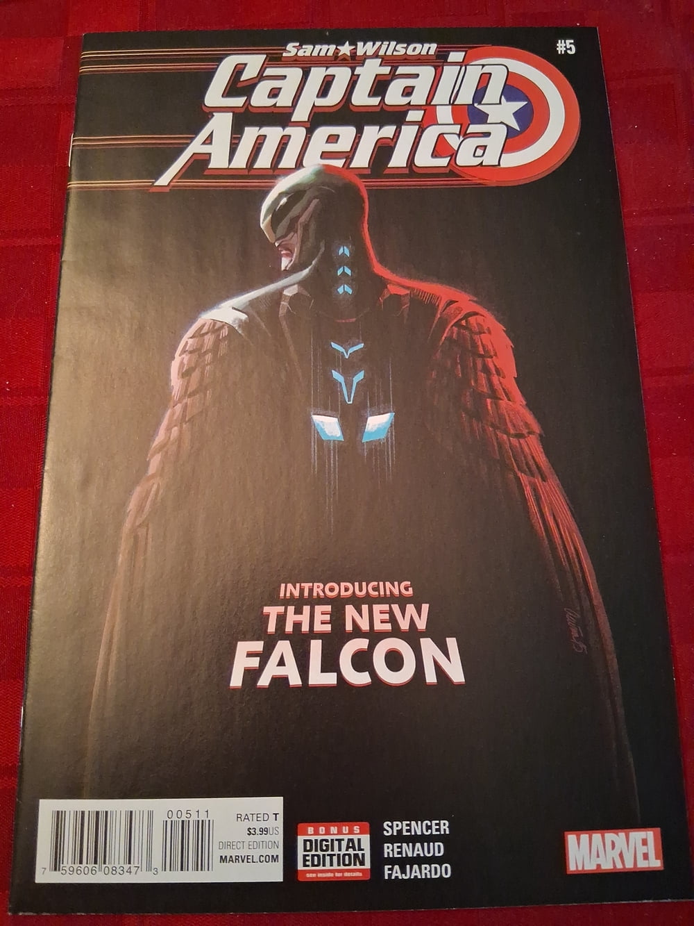 Cover of Captain America: Sam Wilson #5