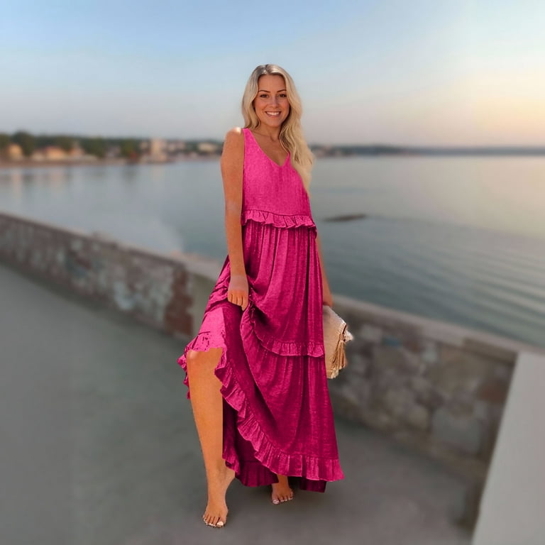 princess polly baby blue dress Halter Neck Maxi Dress main image 1