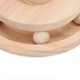 thumbnail image 2 of Interactive Cat Toy, Leak-Proof Ball, Multi-Purpose, Double-Layer, Round, Steel Spring, Cat Food, for Small Indoor Holes, 2 of 4