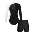 thumbnail image 2 of TiaoBug Kids Girls Gymnastics Leotards with Shorts Set Ballet Dance Outfts, 2 of 7