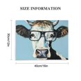 thumbnail image 3 of Orinice Cow Art Print - Cow Decor - Cow with Glasses Art - Gifts for Cow Lovers - Cute Cow Print - Cow Gifts - Cow Wall Art - Cow Art from Lee Keller,  16x12in, 3 of 6