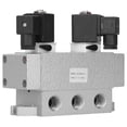 thumbnail image 2 of Válvula solenoide neumática Ticfox 2 Posiciones 5 Vías G1/2in K25D2H-15 6Hz(DC24V), 2 of 14