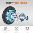 thumbnail image 3 of Silla de ruedas eléctrica ligera para adultos, silla de ruedas motorizada portátil, motor de 500 W, homologada por aerolíneas, color negro., 3 of 5