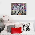 thumbnail image 5 of Orinice Graffiti Art Fine Art Aesthetic Poster & Print Wall Painting for Classroom Kitchen Office Farmhouse Bathroom Room Decor Pictures Wall Art Painting Ready to Hang Canvas Living Room, 5 of 6