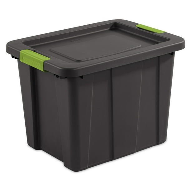 Sterilite Tuff1 Latching 18 Gallon Plastic Storage Tote Container & Lid