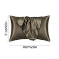 thumbnail image 3 of LSLJS Silk Pillow Cases for Hair Skin Care Feels Soft Cool Like a Silk Pillowcase, Cooling Pillowcase Anti Acne Cooling Sleep Sides Natural Silk Satin, Pillow Covers, 3 of 6