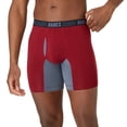 thumbnail image 3 of Hanes Mens Underwear Boxer Briefs, 3-Pack, Moves Anti-Chafe Men's Boxer Briefs MACCD3, 3 of 9