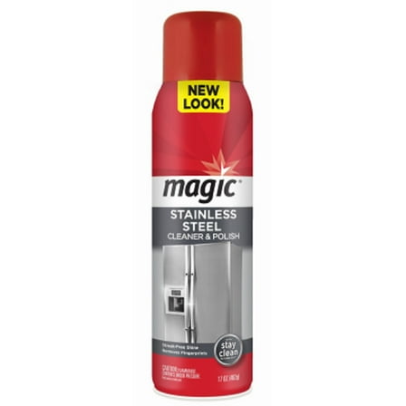 Magic 3062 17 oz Aerosol Stainless Steel Cleaner - Quantity of 6