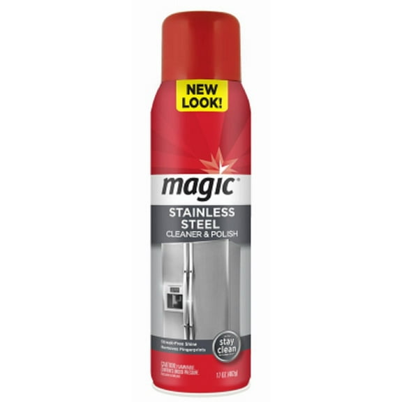 Magic 3062 17 oz Aerosol Stainless Steel Cleaner - Quantity of 6