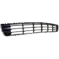 thumbnail image 3 of Bumper Grille Compatible With 2006-2008 Chevrolet Malibu Front Black Shell and Insert, 3 of 3