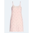thumbnail image 6 of Joyspun Women’s Dreamy Soft Collection Lace Front Knit Chemise, Sizes XS-3X, 6 of 6