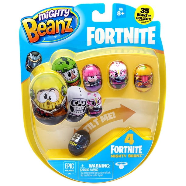 Mighty Beanz Fortnite Shadow Ops 4 Pack Walmart Com