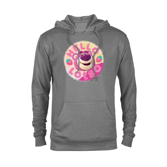 Disney and Pixar’s Toy Story 3 Hello Lotso Strawberry Circle - Pullover Hoodie for Adults - Customized-Athletic Heather