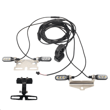 Electric Bicycle Ebike Turn Signal V04 12V Waterproof Cable LED Flashing V04-12V
