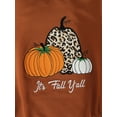 thumbnail image 6 of Inevnen Baby Boys Girl My First Halloween One Piece Bodysuit Baby Halloween Pumpkin Print Clothes, 6 of 8