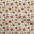 thumbnail image 1 of oneOone Cotton Cambric White Fabric Asian Suzani Sewing Craft Projects Fabric Prints By Yard 42 Inch Wide, 1 of 5