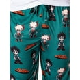 thumbnail image 3 of My Hero Academia Men's Izuku Midoriya and Katsuki Bakugo Anime Loungewear Pajama Pants, 3 of 6