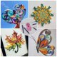 thumbnail image 5 of Herramientas de quilling con hendiduras de 7 piezas, que incluyen un entrenador de rizado y un par de pinzas para flores de papel, manualidades, bricolaje, principiantes, 5 of 5
