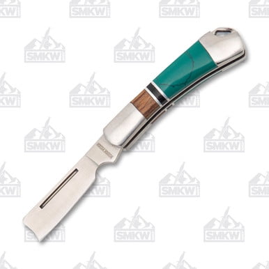 Turquoise Mini Razor Folder