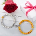 thumbnail image 3 of TopLLC Matching Couple Bracelets Healing Crystal Bracelets For Couples on Clearance, 3 of 9