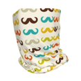 thumbnail image 2 of KLL Colorful Mustache Pirnt Wicking Running Beanie Head Wrap Cycling Bandana for Men Women, 2 of 8